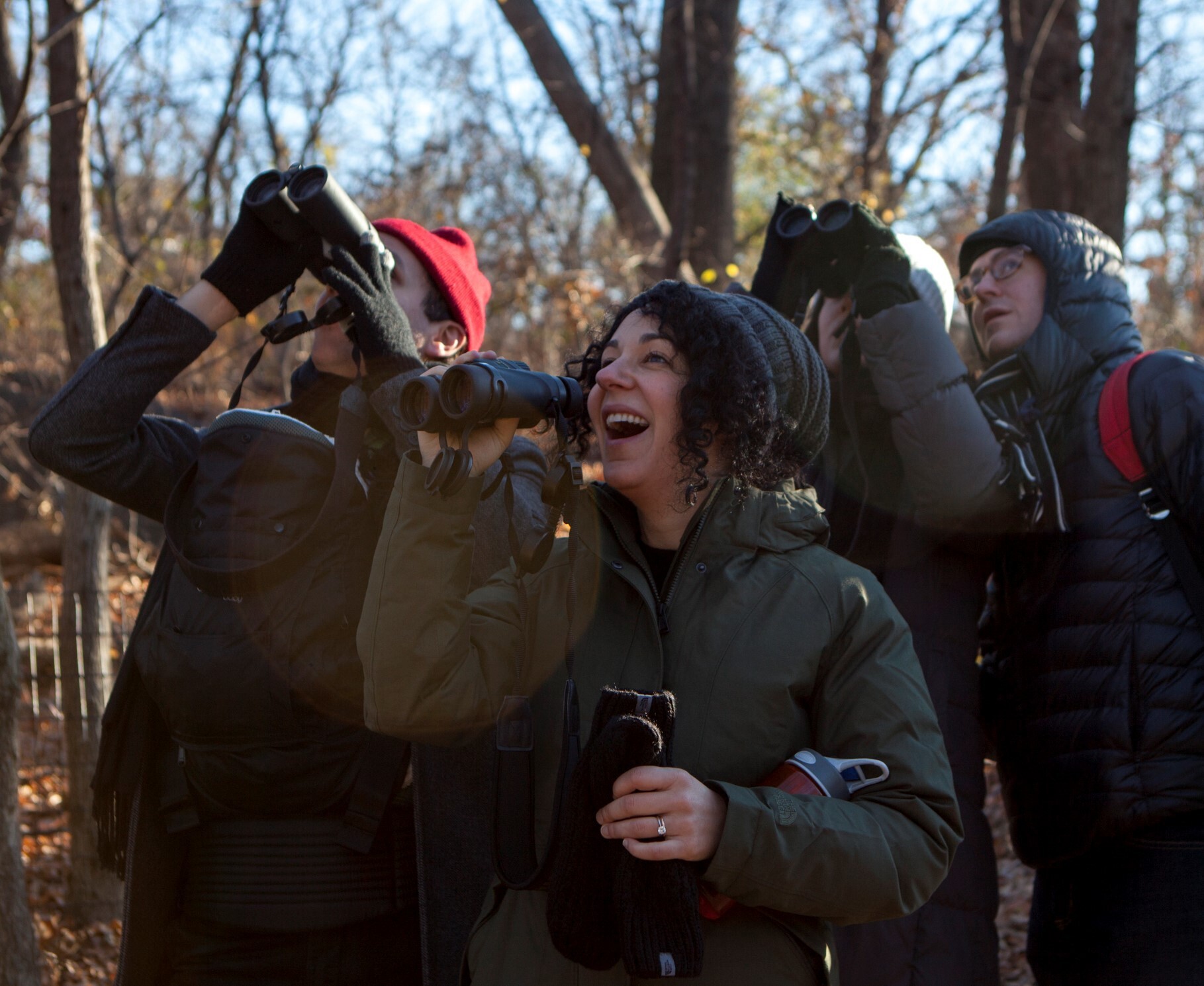 Birders are easily recognized by their equipment. Photo: Camilla Cerea/National Audubon