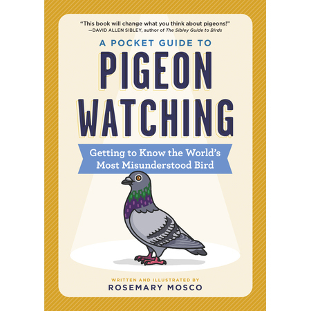 Cover of "A Pocket Guide to Pigeon Watching." Workman Publishing Company, October 2021