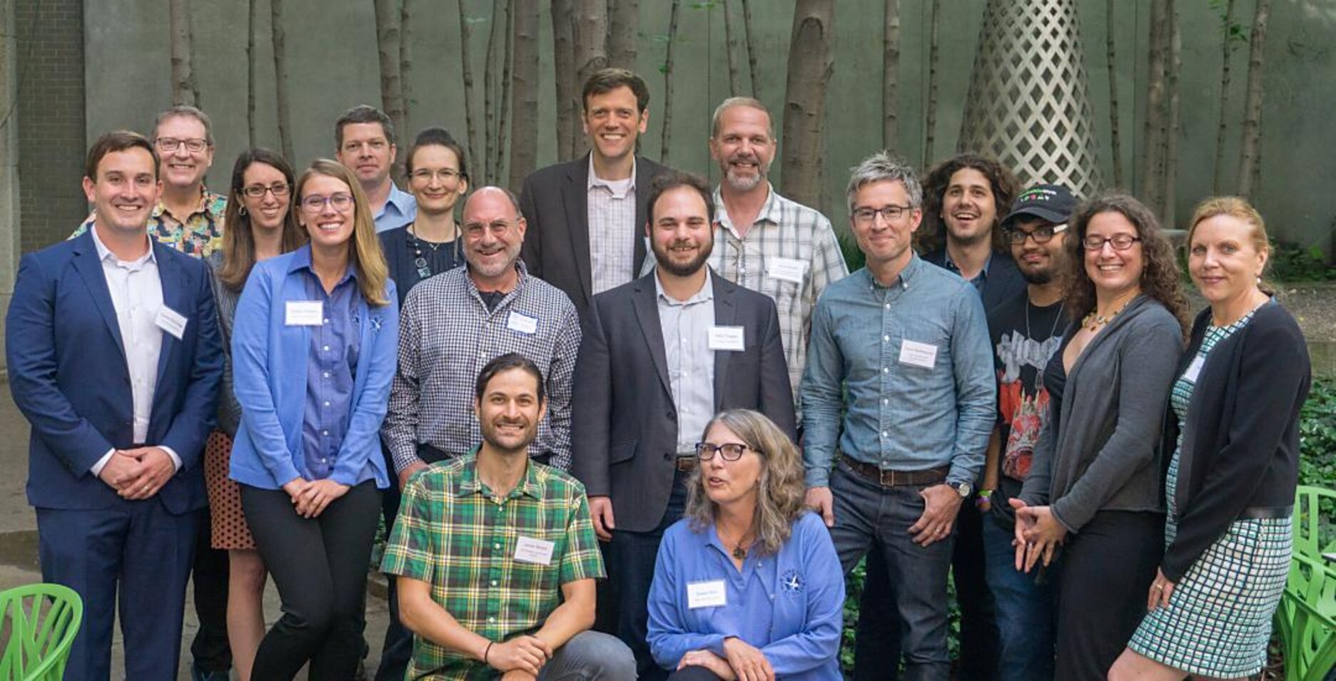 Green Roof Researchers Alliance founding members at the first The State of Green Roofs in NYC conference, June 7, 2018. Photo: NYC Audubon