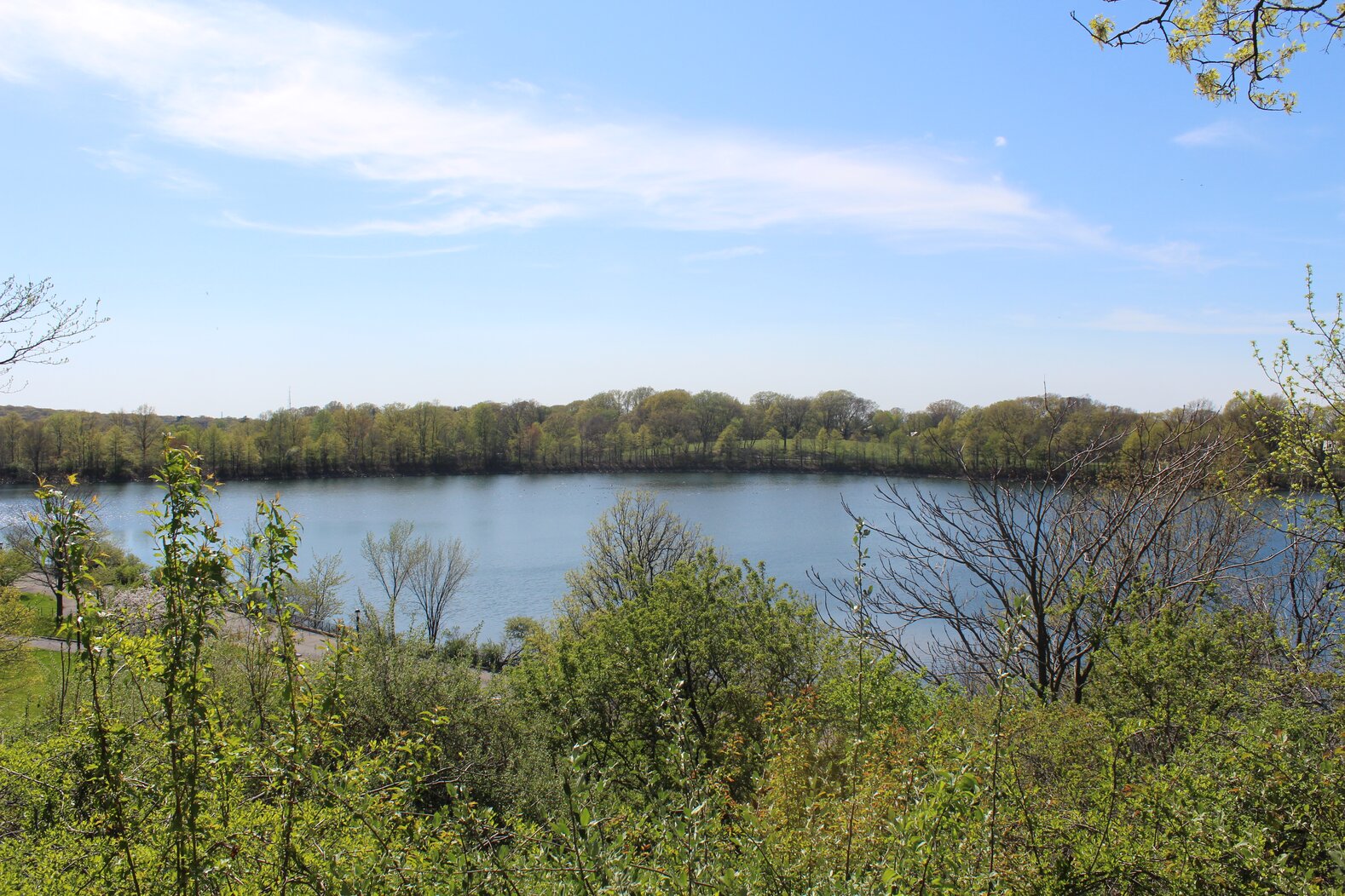 A view of Silver Lake in springtime.  Photo: <a href="https://www.flickr.com/photos/89780664@N05/" target="_blank" >Dave Ostapiuk</a>