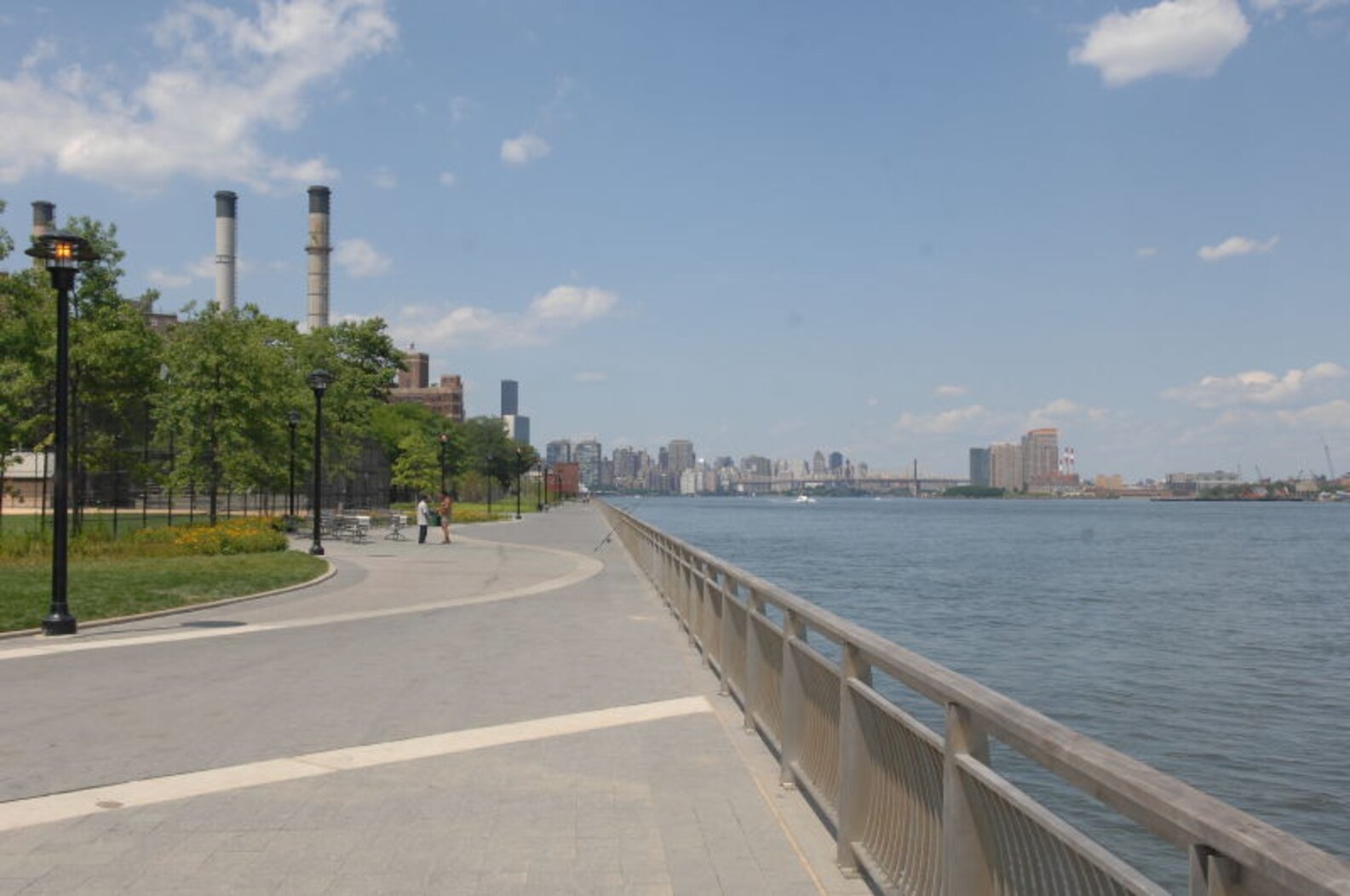 The East River Park waterside promenade. Photo: NYC Parks
